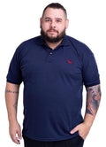 Camisa Polo Masculino Piquet Plus Size - G1 ao G5